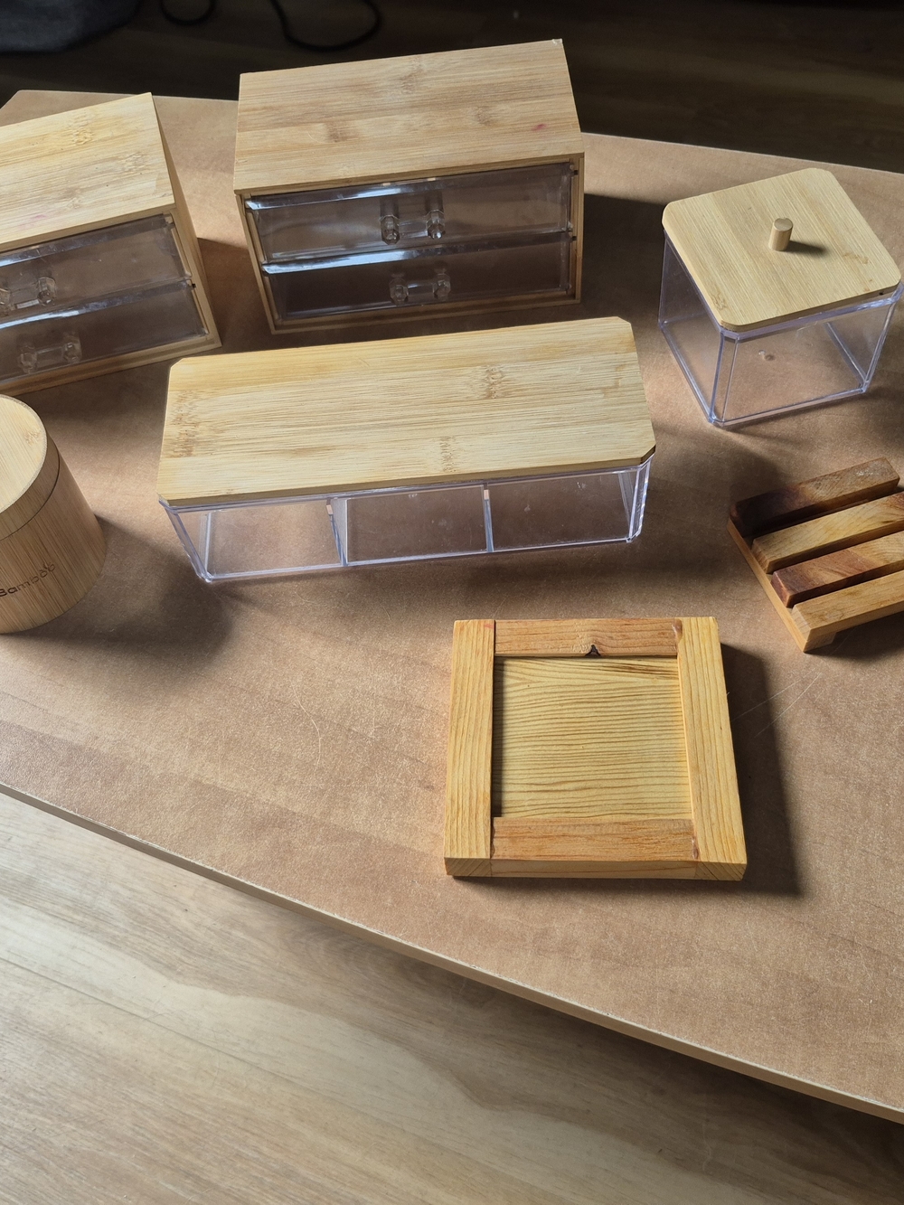 Bundle Bamboo / Wood Organizer